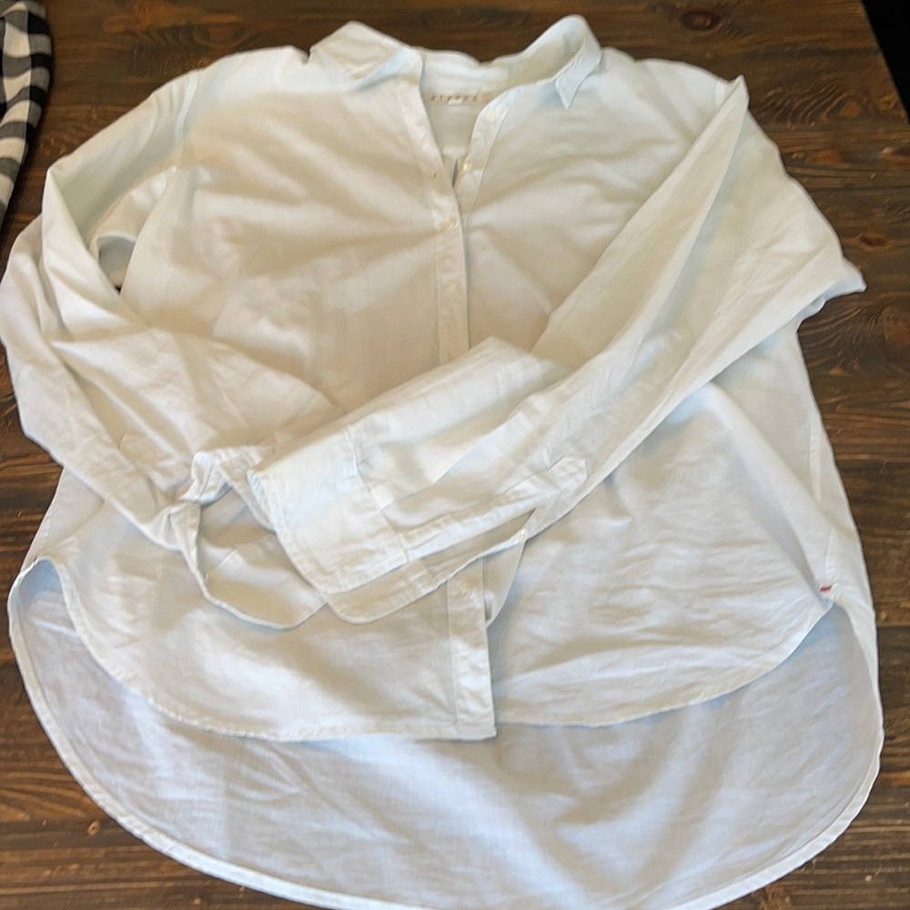 Xirena, cotton beau shirt in large
